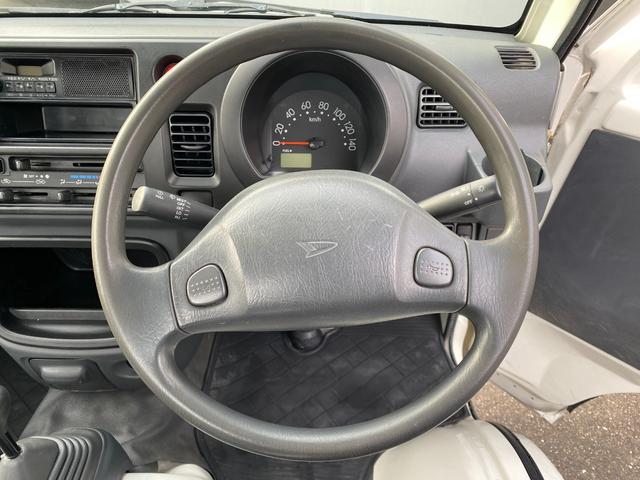 ハイゼットトラック エアコン・パワステ スペシャル 5MT スペアキー メンテナンスノート 車載工具 エアコン パワーステアリング ヘッドライトレベライザー 左サイド死角ミラー ハロゲンヘッドライト(22枚目)