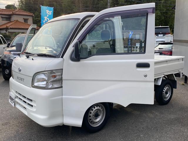 ハイゼットトラック エアコン・パワステ スペシャル 5MT スペアキー メンテナンスノート 車載工具 エアコン パワーステアリング ヘッドライトレベライザー 左サイド死角ミラー ハロゲンヘッドライト(46枚目)