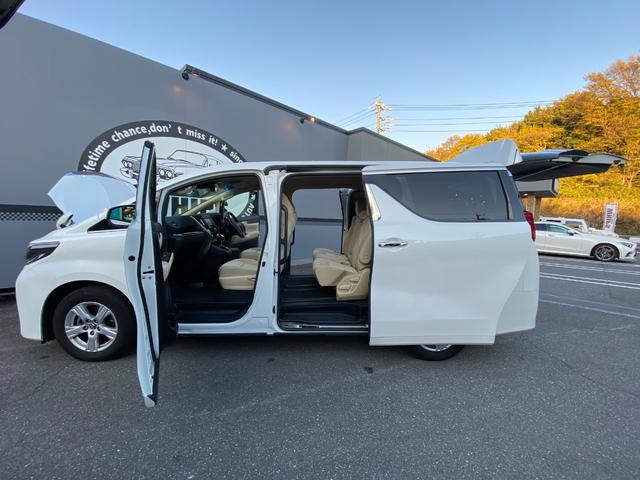 アルファード 2.5X 純正ナビ ドラレコ BT ETC バックカメラ アダプティブクルコン 盗難防止装置 スマートキー Pスタート 純正AW 両側電動スライドドア 電格ミラー LED オートライト オートマチックハイビーム(68枚目)