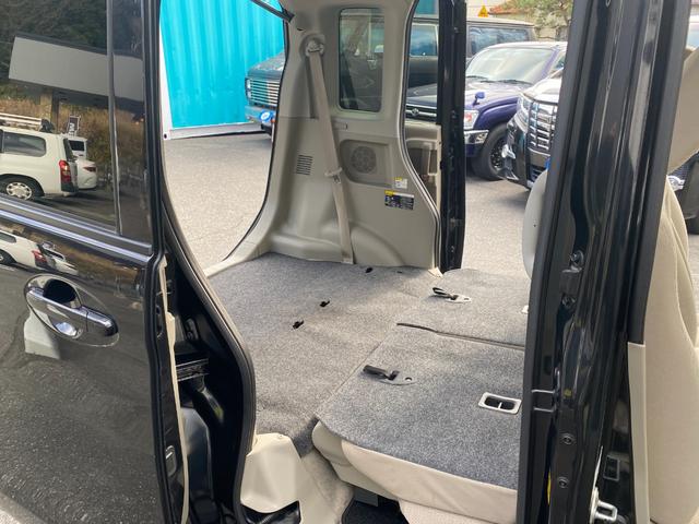 スペーシア T ナビ フルセグTV バックカメラ ETC スマートキー Pスタート 社外アルミホイール HID オートライト フォグライト USB接続 CD/DVD再生 電格ミラー ベンチシート フルフラットシート(53枚目)