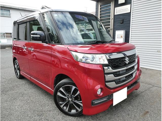 スペーシアカスタムZ ターボ S-エネチャージ デュアルカメラブレーキサポート クルーズコントロール パドルシフト ストラーダナビ フルセグTV バックカメラ ブルートゥース シートヒーター ETC スマキー2個 ツートンルーフ(16枚目)