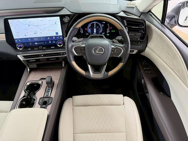 ＲＸ ＲＸ３５０ｈ　バージョンＬ　全周囲カメラ／サンルーフ／ブラインドスポットモニター／純正１４型インチナビ／三眼ＬＥＤヘッドライト／シートヒーター／シートクーラー／ベージュハーフレザーシート／ヘッドアップディスプレイ／電動リヤゲート（36枚目）