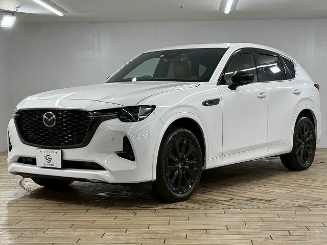 ＣＸ－６０ ＸＤ－ハイブリッド　プレミアムスポーツ　全周囲カメラ／サンルーフ／ＢＯＳＥスピーカー／ブラインドスポットモニター／ＬＥＤヘッドライトシートクーラー／シートヒーター／純正１２．３インチナビ／ブラウンハーフレザーシート／追従クルコン（15枚目）