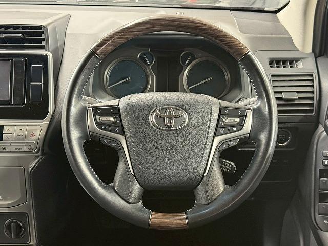 ランドクルーザープラド ＴＸ　レーダークルーズコントロール／マーテルギアアルミホイール／純正ナビ／ＥＴＣ／バックカメラ／寒冷地仕様／クリアランスソナー／オートマチックハイビーム／オートエアコン／スマートキー／プッシュスタート（40枚目）