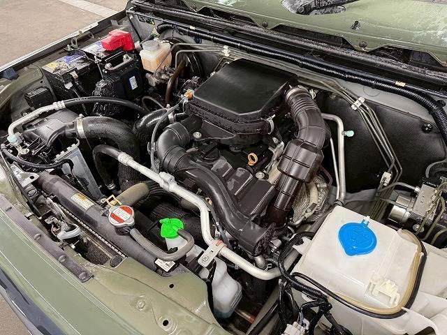 ジムニー ＸＣ　５速ＭＴ／クルーズコントロール／ＭＴタイヤ／シートヒーター／パナソニックフローティングナビ／スマートキー／プッシュスタート／車線逸脱／衝突軽減／ＥＴＣ／ヘッドライトウォッシャー／オートエアコン（18枚目）