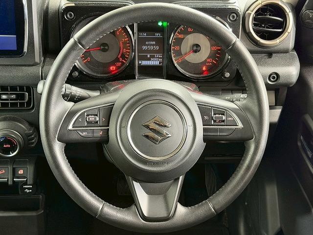 ジムニー ＸＣ　５速ＭＴ／クルーズコントロール／ＭＴタイヤ／シートヒーター／パナソニックフローティングナビ／スマートキー／プッシュスタート／車線逸脱／衝突軽減／ＥＴＣ／ヘッドライトウォッシャー／オートエアコン（37枚目）