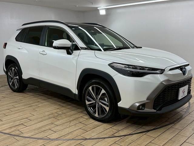 カローラクロス ハイブリッド Z 全周囲カメラ/ガラスルーフ/レーダークルーズコントロール/ブラインドスポットモニター/セーフティーセンス/電動リヤゲート/シートヒーター/パワーシート/ETC/LEDヘッドライト/純正ディスプレイ(14枚目)