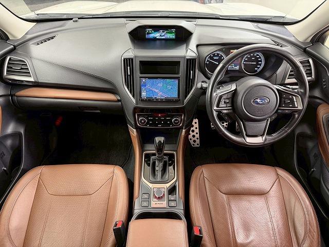 フォレスター アドバンス　茶革シート／レーダークルーズコントロール／デジタルインナーミラー／シートヒーター／電動リヤゲート／パワーシート／シートメモリー／フロントカメラ／サイドカメラ／バックカメラ／ＳＤナビ／ＬＥＤヘッドライト（37枚目）