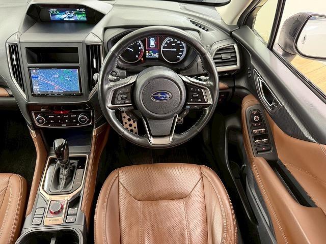 フォレスター アドバンス　茶革シート／レーダークルーズコントロール／デジタルインナーミラー／シートヒーター／電動リヤゲート／パワーシート／シートメモリー／フロントカメラ／サイドカメラ／バックカメラ／ＳＤナビ／ＬＥＤヘッドライト（39枚目）