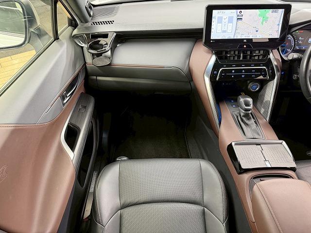 ハリアーハイブリッド Z レザーパッケージ モデリスタエアロ/全周囲カメラ/レーダクルーズコントロール/純正12.3インチナビ/デジタルインナーミラー/ブラインドスポットモニター/調光ルーフ/シートヒーター/シートクーラー/電動リヤゲート(60枚目)