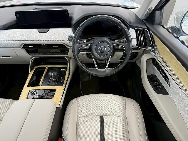 CX-60 PHEV プレミアムモダン サンルーフ/ホワイトレザーシート/全周囲カメラ/BOSEスピーカー/ブラインドスポットモニター/シートヒーター/シートクーラー/ステアリングヒーター/レーダクルーズコントロール/パドルシフト(37枚目)