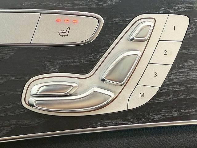 Ｃクラス Ｃ２２０ｄアバンギャルド　ＡＭＧライン　アダプティブクルーズコン／キーレスゴー／ブラインドスポットモニター／ブラックレザーシート／シートヒーター／純正ナビ／バックカメラ／ＬＥＤヘッドライト／純正１８インチアルミホイール／パワーシート（9枚目）
