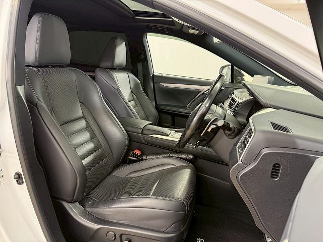 ＲＸ ＲＸ４５０ｈ　Ｆスポーツ　サンルーフ／マークレビンソン／ＴＲＤエアロ／ブラックレザーシート／三眼ＬＥＤヘッド／ヘッドアップディスプレイ／ブラインドスポットモニター／電動リヤゲート／シートクーラー／シートヒーター／レダクル（38枚目）