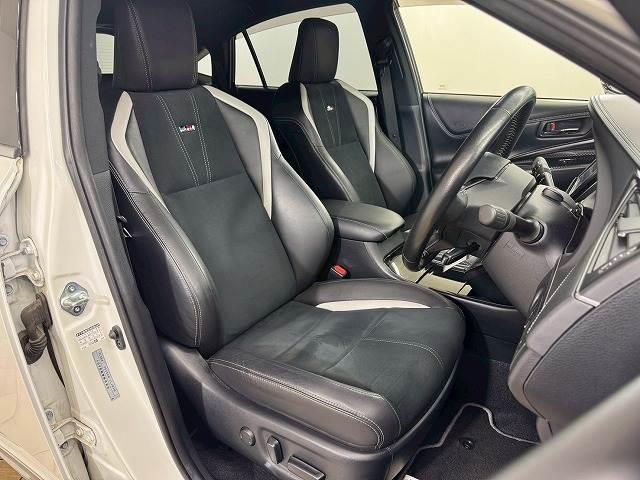 ハリアー エレガンス　ＧＲスポーツ　純正９インチナビ／レーダークルーズコントロール／ハーフレザーシート／パワーシート／バックカメラ／オートマチックハイビーム／レーンキープアシスト／ＬＥＤヘッドライト／専用１９インチアルミホイール／ＥＴＣ（5枚目）