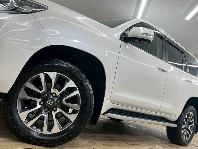 ランドクルーザープラド ＴＺ－Ｇ　サンルーフ／全周囲カメラ／ブラックレザーシート／３列シート／ブラインドスポットモニター／レーダークルーズコントロール／シートクーラー／シートヒーター／パドルシフト／純正１９インチアルミホイール（20枚目）