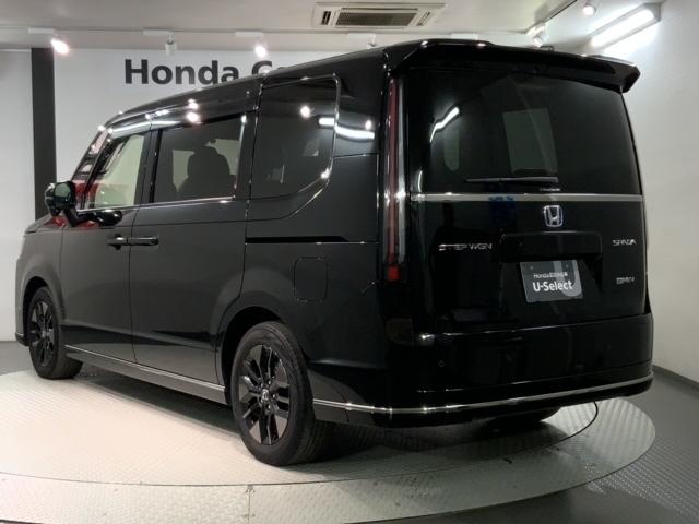 ステップワゴン ｅ：ＨＥＶスパーダ　Ｈ　ＳＥＮＳＩＮＧ　最長５年保証　ワンオーナー　ナビＬＸＭ－２３７ＶＦＬｉ　ＴＶ　Ｒカメラ　ＣＤ録音　ＢＴオ－ディオ　ＤＶＤ　Ｒモニター　ＥＴＣ　ＬＥＤライト　ＶＳＡ　両側電動ドア　シートヒーター（48枚目）