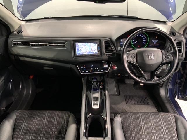 ヴェゼル ハイブリッドZ・ホンダセンシング 1年保証 ワンオーナー ナビVXM-174VFXi TV Rカメラ BTオ-ディオ DVD ドラレコ ETC LEDライト VSA シートヒーター クルコン アルミ フォグ スマートキー 盗難防止装置(8枚目)