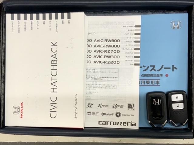 シビック ハッチバック　ホンダセンシング　Ｈ　ＳＥＮＳＩＮＧ　最長５年保証　ワンオーナー　ナビ　ＴＶ　Ｒカメラ　ＣＤ録音　ＢＴオ－ディオ　ＤＶＤ　ＥＴＣ　ＬＥＤライト　ＶＳＡ　シートヒーター　クルコン　アルミ　フォグ　スマートキー（16枚目）