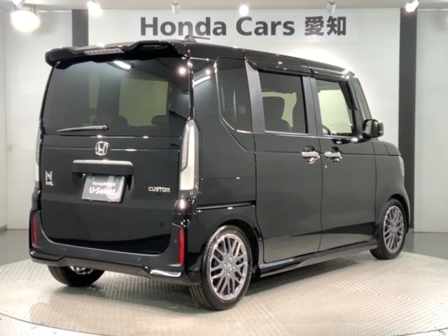 Ｎ－ＢＯＸカスタム ターボ　Ｈ　ＳＥＮＳＩＮＧ　最長５年保証　ワンオ－ナ－　ナビＶＸＭ－２４５ＺＦＥｉ　ＴＶ　Ｒカメラ　ＢＴオ－ディオ　ドラレコ　ＥＴＣ　ＬＥＤライト　両側電動ドア　ＶＳＡ　シ－トヒ－タ－　クルコン　アルミ（50枚目）