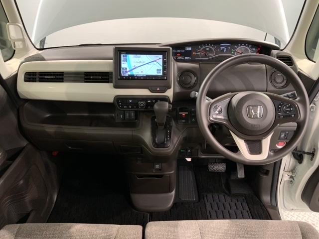 Ｎ－ＢＯＸ Ｌ　Ｈ　ＳＥＮＳＩＮＧ　最長５年保証　ワンオ－ナ－　ナビＶＸＭ－２３５Ｃｉ　Ｒカメラ　ドラレコ　シ－トヒ－タ－　ＬＥＤライト　ＶＳＡ　クルコン　スマ－トキ－　盗難防止装置　整備記録簿　ＡＡＣ　スペアキ－（9枚目）