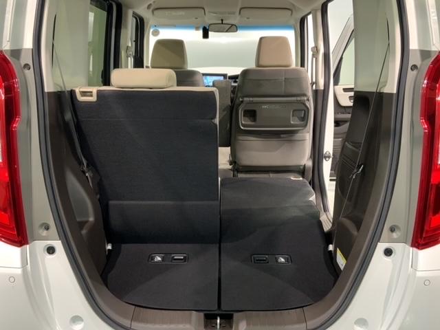 Ｎ－ＢＯＸ Ｌ　Ｈ　ＳＥＮＳＩＮＧ　最長５年保証　ワンオ－ナ－　ナビＶＸＭ－２３５Ｃｉ　Ｒカメラ　ドラレコ　シ－トヒ－タ－　ＬＥＤライト　ＶＳＡ　クルコン　スマ－トキ－　盗難防止装置　整備記録簿　ＡＡＣ　スペアキ－（36枚目）