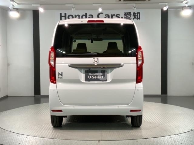 Ｎ－ＢＯＸ Ｌ　Ｈ　ＳＥＮＳＩＮＧ　最長５年保証　ワンオ－ナ－　ナビＶＸＭ－２３５Ｃｉ　Ｒカメラ　ドラレコ　シ－トヒ－タ－　ＬＥＤライト　ＶＳＡ　クルコン　スマ－トキ－　盗難防止装置　整備記録簿　ＡＡＣ　スペアキ－（49枚目）