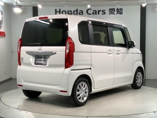 Ｎ－ＢＯＸ Ｌ　Ｈ　ＳＥＮＳＩＮＧ　最長５年保証　ワンオ－ナ－　ナビＶＸＭ－２３５Ｃｉ　Ｒカメラ　ドラレコ　シ－トヒ－タ－　ＬＥＤライト　ＶＳＡ　クルコン　スマ－トキ－　盗難防止装置　整備記録簿　ＡＡＣ　スペアキ－（50枚目）