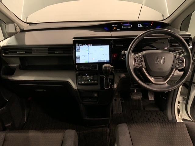 ステップワゴンスパーダ スパーダ ホンダセンシング 最長5年保証 ワンオーナー ナビVXU-207SWi TV Rカメラ CD録音 BTオ-ディオ DVD ETC LEDライト VSA 両側電動ドア クルコン アルミ フォグ スマートキー 盗難防止装置(9枚目)