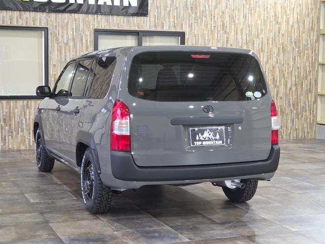 プロボックス ＤＸコンフォート　グレー全塗装済み　ＴＭカスタムエディション　スタイリッシュグリル　タフネスフェンダー　ブラックペイント鉄チンホイール　ＴＯＹＯ　新品ブロックタイヤ　ブラウンシートカバー　ディスプレイオーディオ（64枚目）