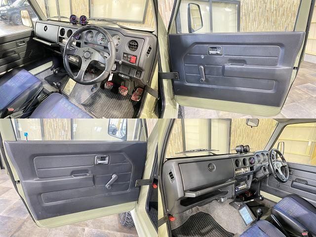 ジムニー 　５ＭＴ　３インチリフトアップ　ＲＳプロダクトブローオフバルブ　ブーストスプリング　社外マフラー　オートゲージ製油温・ブースト・油圧計　燃料タンクガード　アルミ削り出しエアコンパネル　前後社外バンパー（65枚目）