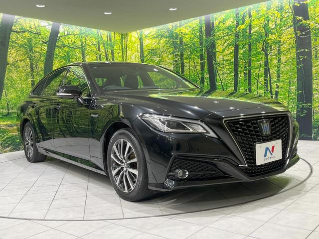 クラウンハイブリッド S Cパッケージ T-Connect バックカメラ 衝突被害軽減システム レーダークルーズ ドラレコ コーナーセンサー LEDヘッドライト シートヒーター ETC オートハイビーム オートライト デュアルエアコン(16枚目)