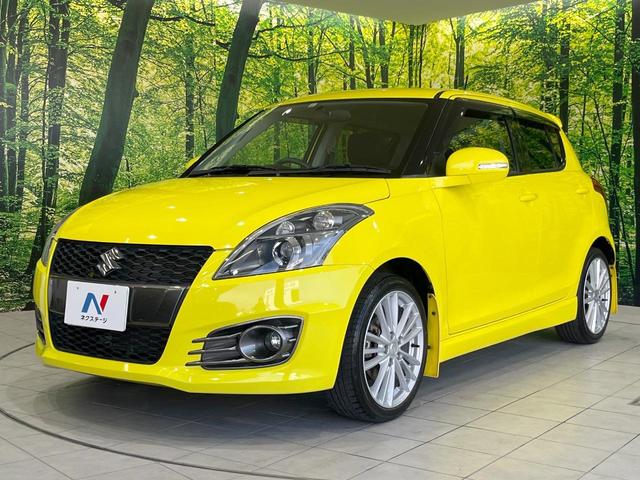 スイフトスポーツ ベースグレード MT車 禁煙車 スマートキー クルコン HIDヘッドライト オートエアコン 純正14インチアルミ トラクションコントロール プライバシーガラス 横滑り防止装置 電動格納ミラー(36枚目)