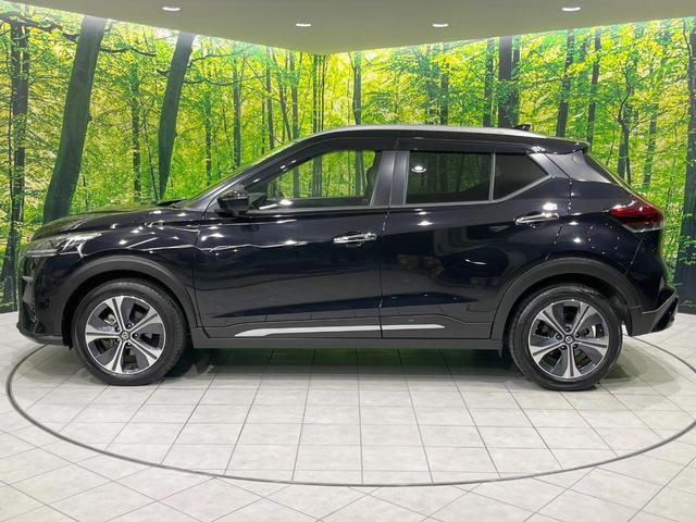 キックス Ｘ　純正９型ナビ　全周囲カメラ　衝突被害軽減システム　レーダークルーズ　禁煙車　ハーフレザーシート　ドラレコ　コーナーセンサー　スマートキー　ＬＥＤヘッド　ルーフレール　ビルトインＥＴＣ　車線逸脱警報（44枚目）