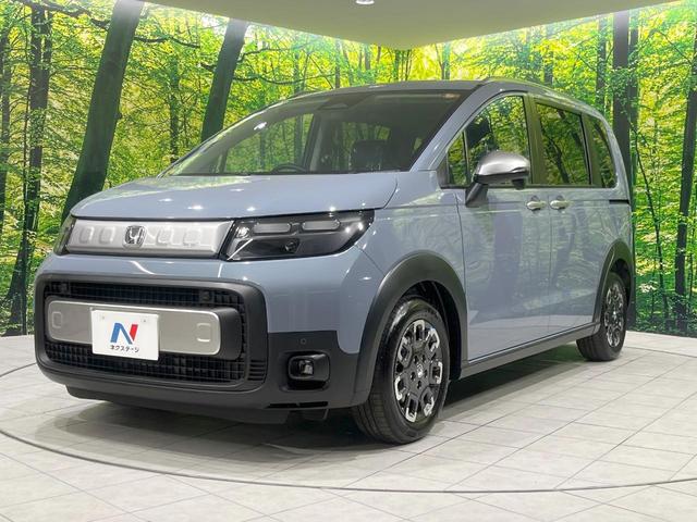 フリード クロスター 登録済未使用車 両側電動ドア 衝突被害軽減システム レーダークルーズ ハーフレザーシート コーナーセンサー スマートキー LEDヘッドライト シートヒーター オートライト オートエアコン(25枚目)