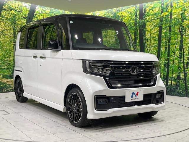 N-BOXカスタム Lターボ 純正8型ナビ 両側電動ドア バックカメラ 衝突被害軽減システム 禁煙車 ドラレコ コーナーセンサー スマートキー LEDヘッド ビルトインETC 純正15インチアルミ オートハイビーム オートライト(16枚目)