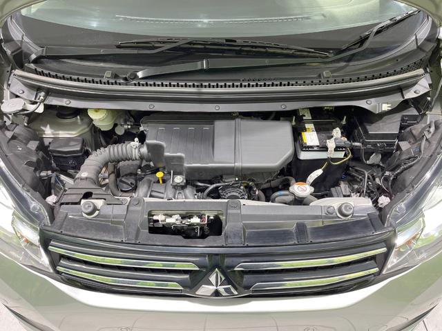 ｅＫワゴン Ｇセーフティパッケージ　全周囲カメラ　衝突被害軽減システム　禁煙車　コーナーセンサー　スマートキー　ＨＩＤヘッド　純正１４インチアルミ　車線逸脱警報　オートライト　オートエアコン　Ｂｌｕｅｔｏｏｔｈ　ＣＤ　ＤＶＤ再生（18枚目）