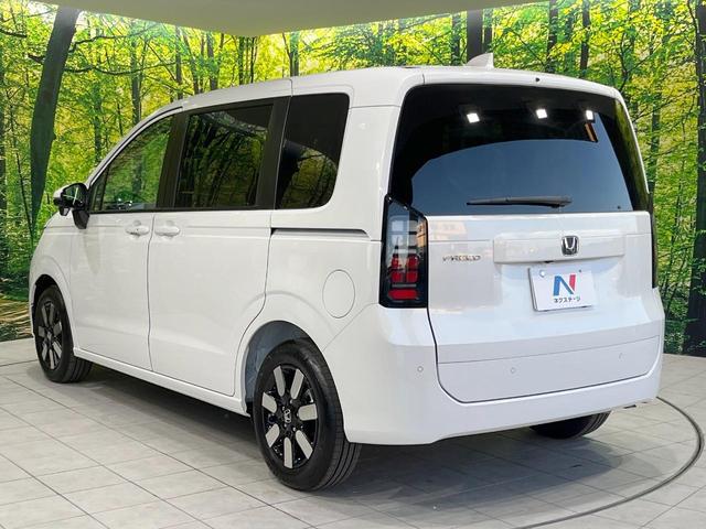 フリード エアー EX 登録済未使用車 衝突被害軽減システム コーナーセンサー スマートキー LEDヘッド 純正15インチアルミ オートハイビーム オートライト オートエアコン(42枚目)