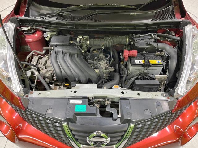 ジューク 15RX タイプV 禁煙車 ドラレコ スマートキー LEDヘッド ETC オートライト オートエアコン(18枚目)