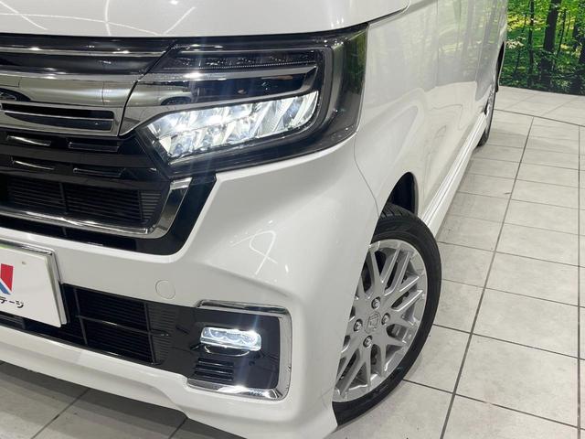 Ｎ－ＢＯＸカスタム Ｌターボ　両側電動ドア　純正８型ナビ　バックカメラ　衝突被害軽減システム　禁煙車　ハーフレザーシート　シートヒーター　ドラレコ　コーナーセンサー　スマートキー　ＬＥＤヘッド　ＥＴＣ　Ｂｌｕｅｔｏｏｔｈ（12枚目）