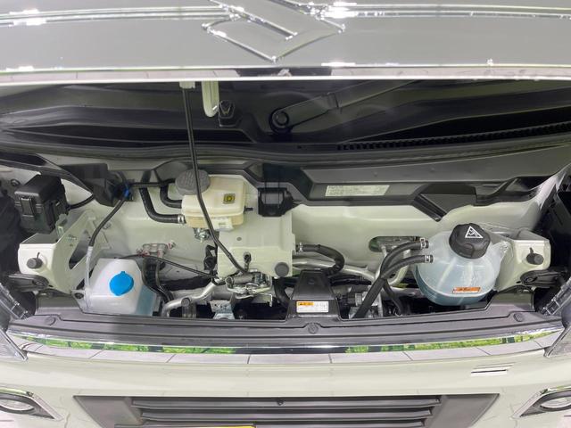 エブリイワゴン ＰＺターボスペシャル　届出済未使用車　両側電動ドア　衝突被害軽減システム　コーナーセンサー　スマートキー　シートヒーター　ＨＩＤヘッド　純正１４インチアルミ　　車線逸脱警報　オートライト　オートエアコン（24枚目）