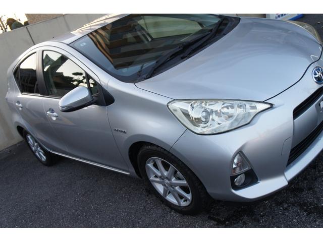 アクア S 前後ドライブレコーダー ナビ フルセグTV バックカメラ Bluetooth DVD ETC プッシュスタート 保証1年付き スマートキー アルミホイール(19枚目)