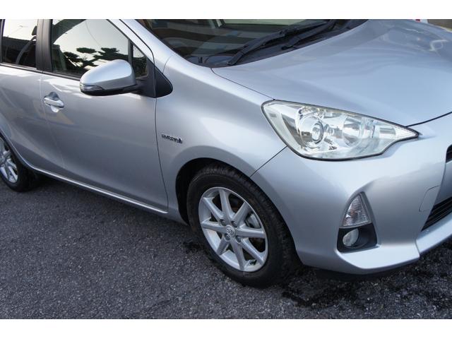 アクア S 前後ドライブレコーダー ナビ フルセグTV バックカメラ Bluetooth DVD ETC プッシュスタート 保証1年付き スマートキー アルミホイール(20枚目)