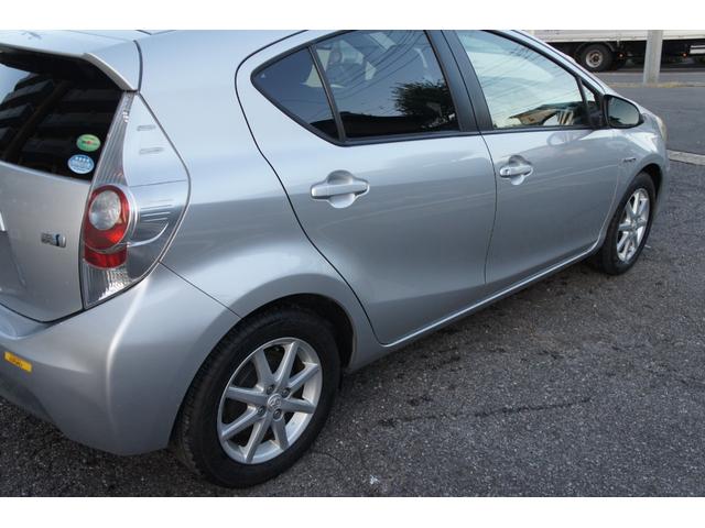 アクア S 前後ドライブレコーダー ナビ フルセグTV バックカメラ Bluetooth DVD ETC プッシュスタート 保証1年付き スマートキー アルミホイール(25枚目)