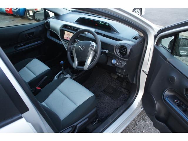 アクア S 前後ドライブレコーダー ナビ フルセグTV バックカメラ Bluetooth DVD ETC プッシュスタート 保証1年付き スマートキー アルミホイール(32枚目)