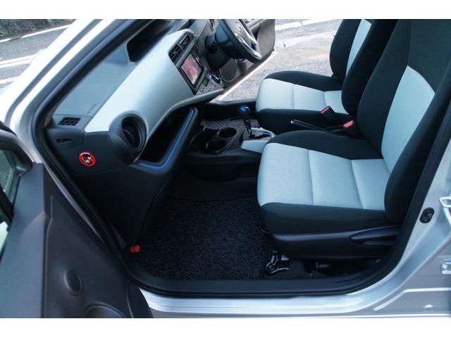 アクア S 前後ドライブレコーダー ナビ フルセグTV バックカメラ Bluetooth DVD ETC プッシュスタート 保証1年付き スマートキー アルミホイール(35枚目)