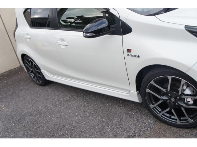 アクア G GRスポーツ・17インチパッケージ セーフティセンス ドライブレコーダー ナビ フルセグTV バックカメラ Bluetooth DVD再生 LED 17インチアルミホイール ETC 保証1年付き(20枚目)