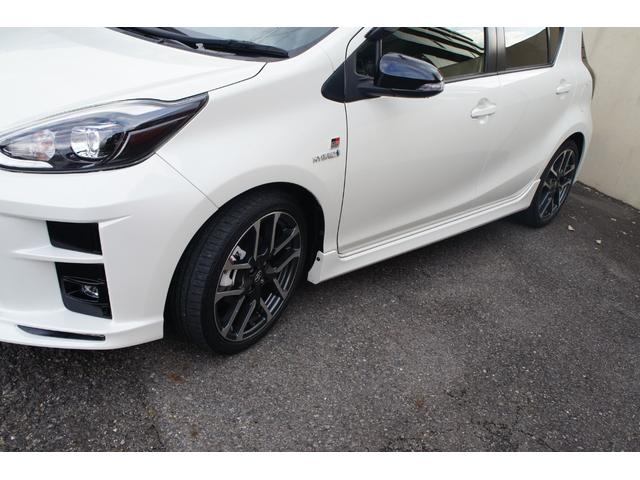 アクア G GRスポーツ・17インチパッケージ セーフティセンス ドライブレコーダー ナビ フルセグTV バックカメラ Bluetooth DVD再生 LED 17インチアルミホイール ETC 保証1年付き(22枚目)