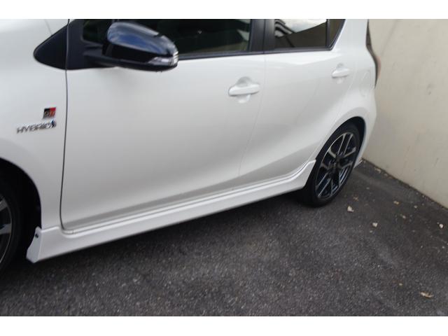 アクア G GRスポーツ・17インチパッケージ セーフティセンス ドライブレコーダー ナビ フルセグTV バックカメラ Bluetooth DVD再生 LED 17インチアルミホイール ETC 保証1年付き(23枚目)