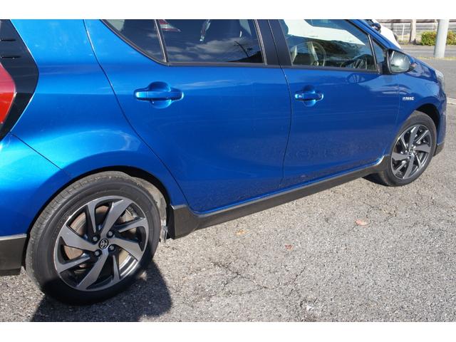 アクア Ｘ－アーバン　セーフティセンス　前後ドライブレコーダー　ナビ　フルセグＴＶ　バックカメラ　Ｂｌｕｅｔｏｏｔｈ　ＥＴＣ　保証１年付き　プッシュスタート　アルミホイール（29枚目）