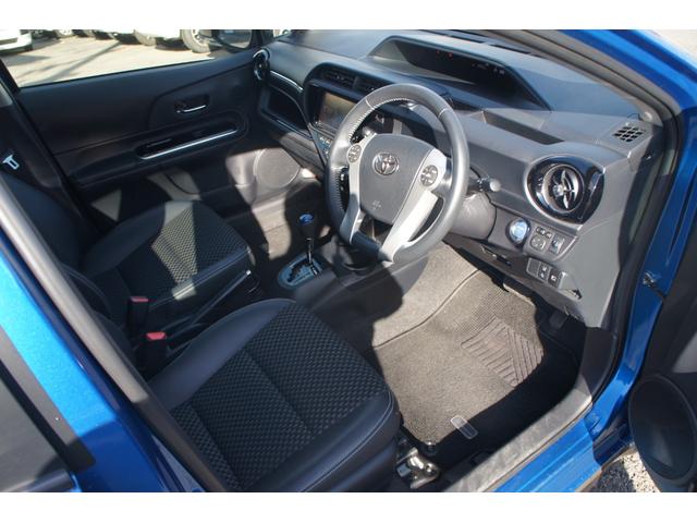 アクア Ｘ－アーバン　セーフティセンス　前後ドライブレコーダー　ナビ　フルセグＴＶ　バックカメラ　Ｂｌｕｅｔｏｏｔｈ　ＥＴＣ　保証１年付き　プッシュスタート　アルミホイール（45枚目）